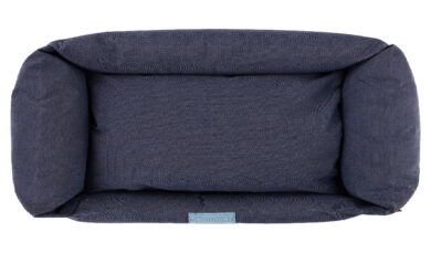 Pelíšek pro psa s okrajem 60x40x18cm, COCOON CANVAS, Navy  (ZVB-43251.604018.21)