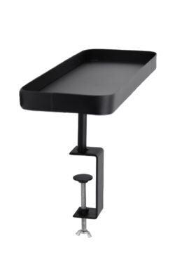 Stolek/tác na parapet/stůl, černá, 36x13x23cm  (ZVL-118339)