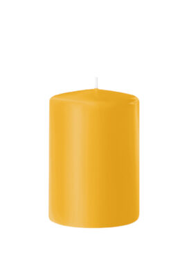 Svíčka SAFE CANDLE pr.4x6cm, senf, balení 24ks  (ZWE-8TR60402413)