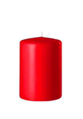 Svíčka SAFE CANDLE pr.4x6cm, rubin, balení 24ks  (ZWE-8TR60402426)