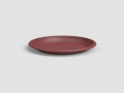 Tácek pod květináč, kulatý, 13cm, plast, červená|DARK RED - Zahradn dekorace Artevasi: doplky k kvtinm, kvalitn, originln. Rzn varianty, designy. Objednejte si jet dnes.