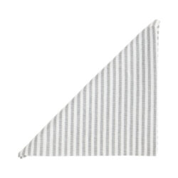 Napkin 40 x 40 cm, set of 2, Medium Fine stripe light grey