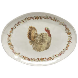 Oval platter/Turkey platter 57 PLYMOUTH - Elegantní oválný talíř.