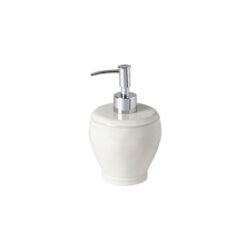 Pumpička na mýdlo 11cm|0,4L, FONTANA, bílá - Doplky do koupelny Casafina: kvalitn, stylov a modern kamenina. Rzn barvy a vzory. Ideln pro koupelnu. Skvl drek.