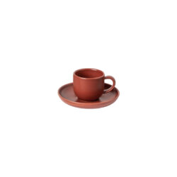 Coffee cup & saucer 0.07 L, červená (cayenne) - Popis se připravuje - možno na dotaz