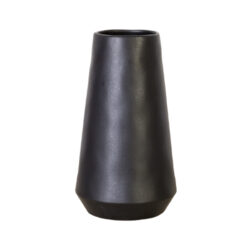 Váza 10cm|0,3L, LE JARDIN, černá|Sable noir - Popis se připravuje - možno na dotaz