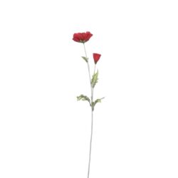 JJ Květina mák FLOWEE, červená, 70cm - Popis se pipravuje - mono na dotaz