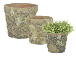 DOP Květináč mech, S3 - Květináče|květníky z kovu, terakoty, keramiky a dalších materiálů od Esschert Design. Stylové a kvalitní doplňky pro vaše rostliny.