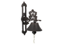 Zvonek u dveří klasický, litinový - Litinov zvonky Esschert Design ke vchodu nebo na zahradu. Pjemn a hlasit zvuk. Rzn tvary, velikosti a designy.