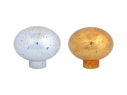 Dekorace koule kropenatá, skleněná, pr.12cm, 2T - Popis se připravuje - možno na dotaz