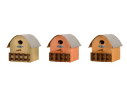 Ptačí budka dřevěná, 3T - Zvec domeky a budky Esschert Design pro podporu a pozorovn divokch zvat. Odoln materily, rzn tvary, velikosti a designy.