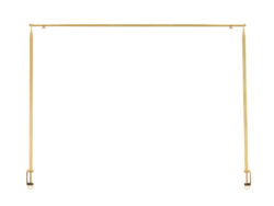 Konzolka stolní se svorkou 117,7-211,5cm, zlatá - Popis se připravuje - možno na dotaz