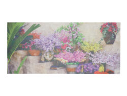 Rohožka květiny na schodišti - Rohoky Esschert Design z prodnch materil. Praktick, estetick, ekologick. Udrujte istotu a bezpenost ve svm domov.