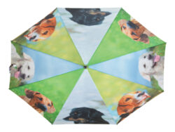 Deštník pes - Deštníky Esschert Design: praktické, stylové, originální. Různé motivy, barvy, funkce. Užijte si procházku v dešti ve stylu.