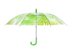 Deštník průhledný s listy Jungle - Detnky Esschert Design: praktick, stylov, originln. Rzn motivy, barvy, funkce. Uijte si prochzku v deti ve stylu.
