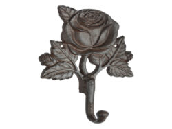 Hák Růže - Originln a praktick hky, drky a vky od znaky Esschert Design. Praktick a dekorativn, vyroben z rznch materil, tvar a motiv.