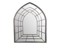 Zrcadlo vitrážové - Zrcadla Esschert Design. Ideln pro venkovn vyuit. Odr svtlo a zele, vytv prostorovou iluzi.