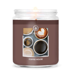 Svíčka s 1-knotem 0,2 KG COFFEE HOUSE, aromatická v dóze KP - Aromatická svíčka s jedním knotem a délkou hoření až 45 hodin