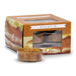 Čajovky Javorové máslo (ET13), balení 12 ks - Sada 12-ti ks aromatických čajových svíček s intenzivní vůní.