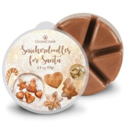 Vosk SNICKERDOODLES FOR SANTA, 59g , do aroma lampy - Vonn vosk do aromalampy z prmiovho parafnu.Uijte si 50 - 80 hodin siln a dlouhotrvajc vn s vosky znaky Goose Creek.