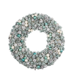 Věnec přírodní s perlami, zelená|máta, pr. 16x4 - Objevte irokou kolekci dekorac pro v domov. Kvalitn materily a originln design. Inspirujte se na naem e-shopu.