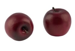 Dekorace jablka, červená, box 12ks - Popis se připravuje - možno na dotaz