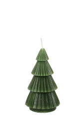Svíčka strom BOLIA, zelená, 6x13cm - Krsn dekorativn svka