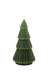 Svíčka strom BOLIA, zelená, 7x14,5cm - Krsn dekorativn svka