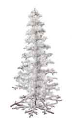 Stromek dekorační RASPUTIN, bílá, 22x39cm - Popis se pipravuje - mono na dotaz