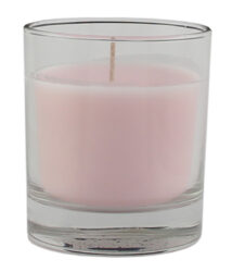 Svíčka ve skle SILEA, pr. 9cm, růžová - Krsn dekorativn svka