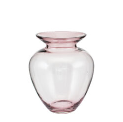Váza PEP, pr. 17cm, růžová - Krsn dekorativn vza