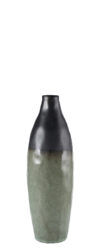 Váza ADMONT, pr. 11,5cm, zelená/šedá - Elegantn dekorativn vza