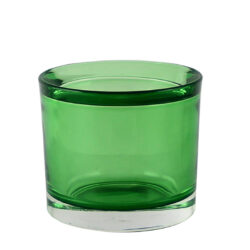 Svícen PURA, pr. 6cm, zelená - Vhodné pro čajovou svíčku