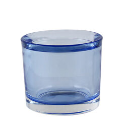 CX Svícen PURA, pr. 6cm, modrá - Vhodné pro čajovou svíčku