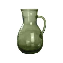 HK Džbán CALA 2,25L, zelená - Elegantn dbny, lahve a karafy z recyklovanho skla. Spojuj kvalitu, praktinost a styl, aby v interir zil.
