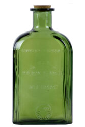 HK Lahev s kork. uzávěrem 4,6L, zelená|olivová - Elegantn dbny, lahve a karafy z recyklovanho skla. Spojuj kvalitu, praktinost a styl, aby v interir zil.