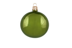 Ozdoba vánoční koule, zelená, 6cm - Popis se pipravuje - mono na dotaz