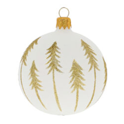 Ozdoba vánoční, koule skořápka, zlatá, 8cm - Zvsn vnon dekorace do bytu z kvalitnch materil. Rzn styly, barvy a motivy. Osvtlen i neosvtlen. Inspirujte se na naich socilnch mdich.