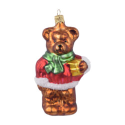 Ozdoba vánoční medvěd ve svetru, ?cm