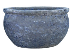 Květináč LORELEI, pr.47x36,5cm|pr.36x29cm|pr.29x23cm|pr.27x23cm, Angkor Blue, S3