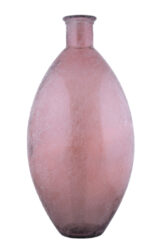Váza ARES, 59cm|17,5L,  růžová - Krsn vza zECO produkt VIDRIOS SAN MIGUEL 100% spotebitelsky recyklovan sklo s certifikac GRS.