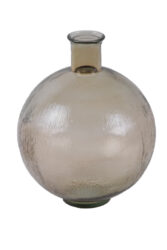 Váza ARTEMIS, 42cm, lahvově hnědá|kouřová - Krsn vza zECO produkt VIDRIOS SAN MIGUEL. 100% spotebitelsky recyklovan sklo s certifikac GRS.