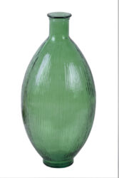 Váza ARES, 59cm, zelená - Krsn vza zECO produkt VIDRIOS SAN MIGUEL. 100% spotebitelsky recyklovan sklo s certifikac GRS.