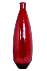 Váza ADOBE, 80cm|25L, červená - Objevte nai irokou kolekci uniktnch vz z recyklovanho skla. Prozkoumejte nai nabdku a najdte ten sprvn kousek pro v domov.