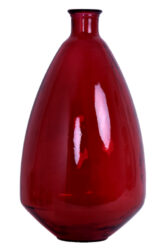 Váza ADOBE, 60cm, červená - Objevte nai irokou kolekci uniktnch vz z recyklovanho skla. Prozkoumejte nai nabdku a najdte ten sprvn kousek pro v domov.