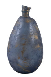 Váza SIMPLICITY, 47cm, modro zlatá patina - Krsn vza zECO produkt VIDRIOS SAN MIGUEL 100% spotebitelsky recyklovan sklo s certifikac GRS.