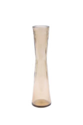 Váza úzká COIN, 20cm, lahvově hnědá|kouřová - Krsn vza zECO produkt VIDRIOS SAN MIGUEL 100% spotebitelsky recyklovan sklo s certifikac GRS.