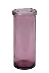 Váza SIMPLICITY, rovná, 36cm, růžová - Objevte nai irokou kolekci uniktnch vz z recyklovanho skla. Prozkoumejte nai nabdku a najdte ten sprvn kousek pro v domov.