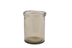 Váza SIMPLICITY, rovná, 20cm, lahvově hnědá|kouřová - Objevte nai irokou kolekci uniktnch vz z recyklovanho skla. Prozkoumejte nai nabdku a najdte ten sprvn kousek pro v domov.