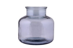 Váza, pr.24x23cm|6L, blankytně modrá - Objevte nai irokou kolekci uniktnch vz z recyklovanho skla. Prozkoumejte nai nabdku a najdte ten sprvn kousek pro v domov.
